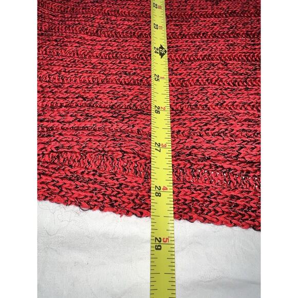 JONESWEAR Red/Black Women's Sweater Cowl Neck Size XL - Picture 10 of 11